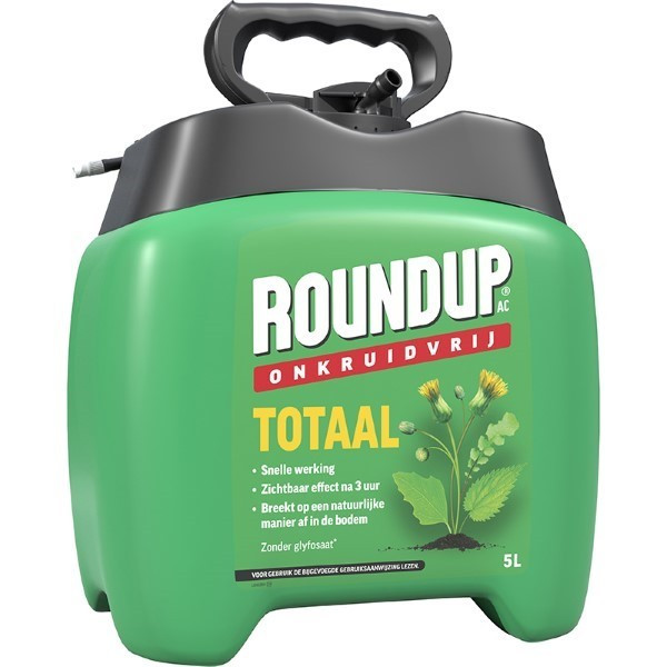 Onkruidverdelger | Roundup | 5 L (Gebruiksklaar, Spray, 150 m²) Roundup